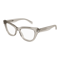 Saint Laurent Frau International BEIGE RECYCLED ACETATE...