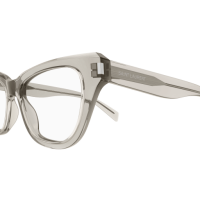 Saint Laurent Frau International BEIGE RECYCLED ACETATE SL 472 Italien