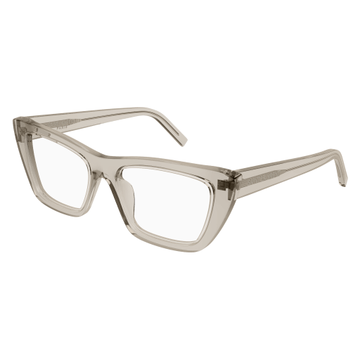 Saint Laurent Frau International BEIGE RECYCLED ACETATE SL 276 MICA OPT Italien