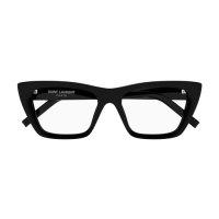 Saint Laurent Frau International SCHWARZ RECYCLED ACETATE...