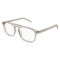 Saint Laurent Mann International BEIGE RECYCLED ACETATE...