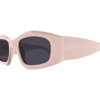 Azzedine Alaïa Sonnenbrille Woman Geometrisch-Richtungsbetont International Pink Rac AA0079S Italy