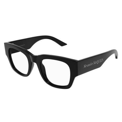 Alexander Mcqueen Frau International SCHWARZ RECYCLED ACETATE AM0455O Italien