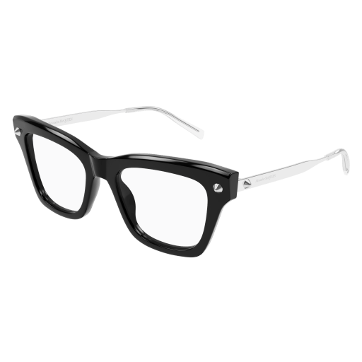 Alexander Mcqueen Frau International SCHWARZ RECYCLED ACETATE AM0484O Italien