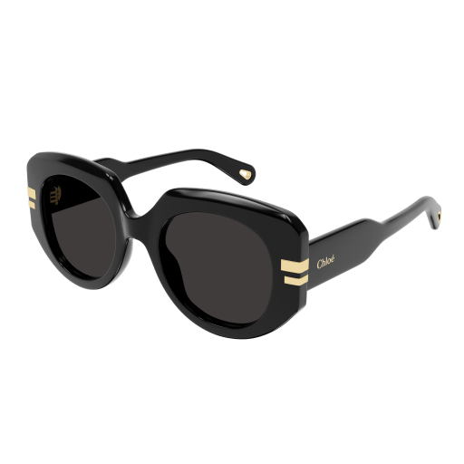 Chloé Frau International SCHWARZ RECYCLED ACETATE CH0257S Italien