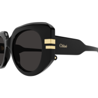 Chloé Frau International SCHWARZ RECYCLED ACETATE CH0257S Italien