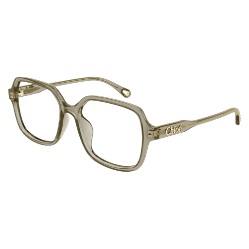 Chloé Frau Asian Fitting GRÜN RECYCLED ACETATE CH0277OA Italien