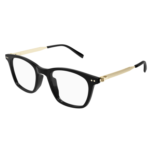 Dunhill Mann Asian Fitting SCHWARZ RECYCLED ACETATE DU0092OA Japan