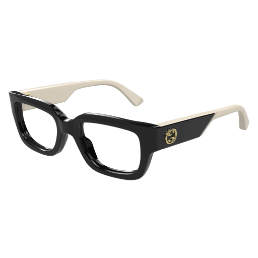 Gucci Frau International SCHWARZ RECYCLED ACETATE GG1666O Italien