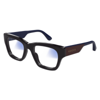 Gucci Mann International SCHWARZ RECYCLED ACETATE GG1669S...