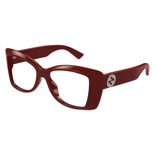 Gucci Frau International BURGUND RECYCLED ACETATE GG1697O Italien