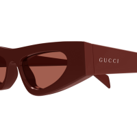 Gucci Frau International BURGUND RECYCLED ACETATE GG1779S Italien