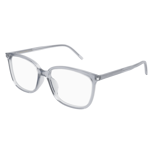 Saint Laurent Frau Asian Fitting GRAU RECYCLED ACETATE SL 453F Italien