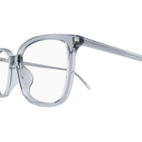 Saint Laurent Frau Asian Fitting GRAU RECYCLED ACETATE SL 453F Italien