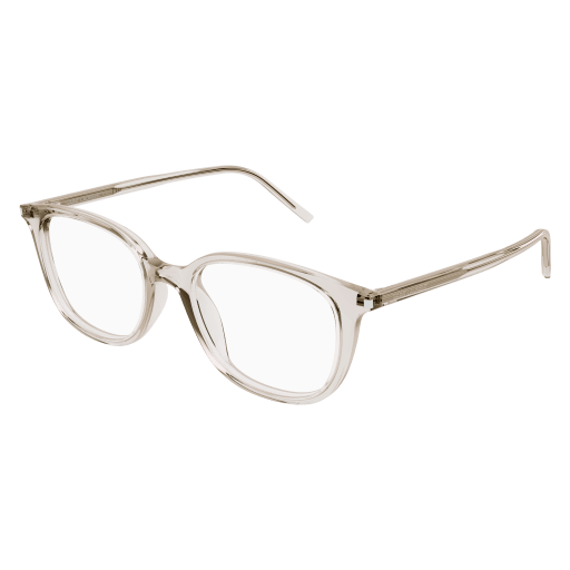 Saint Laurent Unisex Asian Fitting BEIGE RECYCLED ACETATE SL 644F Italien