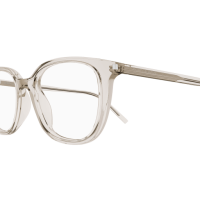 Saint Laurent Unisex Asian Fitting BEIGE RECYCLED ACETATE SL 644F Italien