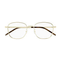 Saint Laurent Unisex Asian Fitting GOLD METALL SL 682F Italien