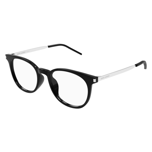 Saint Laurent Unisex Asian Fitting SCHWARZ RECYCLED ACETATE SL 683F Italien