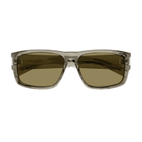 Saint Laurent Mann International BEIGE RECYCLED ACETATE SL 689 Italien