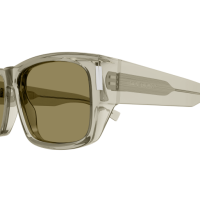 Saint Laurent Mann International BEIGE RECYCLED ACETATE SL 689 Italien