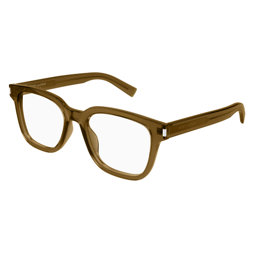 Saint Laurent Mann International BRAUN RECYCLED ACETATE SL 711 OPT Japan