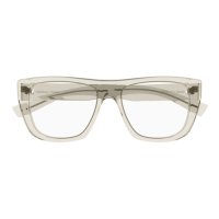 Saint Laurent Unisex International BEIGE RECYCLED ACETATE...