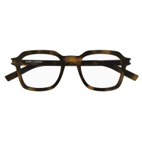 Saint Laurent Unisex International HAVANNA RECYCLED ACETATE SL 715 SLIM OPT Italien