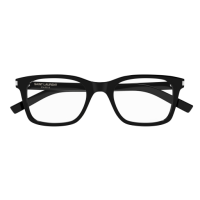 Saint Laurent Mann Asian Smart Fitting SCHWARZ RECYCLED ACETATE SL 718 SLIM Italien