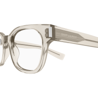 Saint Laurent Frau International BEIGE RECYCLED ACETATE SL 722 Italien