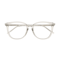 Saint Laurent Frau Asian Fitting BEIGE RECYCLED ACETATE...