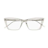 Saint Laurent Frau International BEIGE RECYCLED ACETATE SL 737 MICA THIN OPT Italien