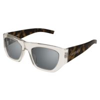 Saint Laurent Frau International BEIGE RECYCLED ACETATE...