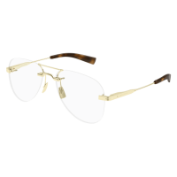 Saint Laurent Unisex International GOLD METALL SL 745...