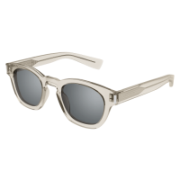 Saint Laurent Unisex International BEIGE RECYCLED ACETATE...