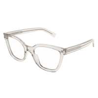 Saint Laurent Frau International BEIGE RECYCLED ACETATE...