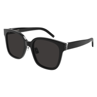 Saint Laurent Frau Asian Fitting SCHWARZ RECYCLED ACETATE...