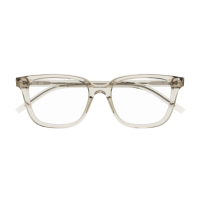 Saint Laurent Frau Asian Fitting BEIGE RECYCLED ACETATE...