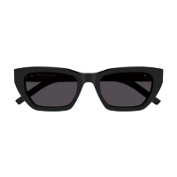 Saint Laurent Frau Asian Fitting SCHWARZ RECYCLED ACETATE...