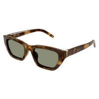 Saint Laurent Frau Asian Fitting HAVANNA RECYCLED ACETATE...