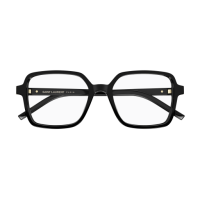 Saint Laurent Frau Asian Smart Fitting SCHWARZ RECYCLED ACETATE SL M139 Italien