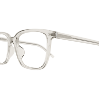 Saint Laurent Frau Asian Fitting BEIGE RECYCLED ACETATE SL M142F Italien