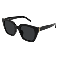 Saint Laurent Frau International SCHWARZ RECYCLED ACETATE...