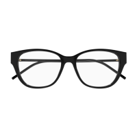 Saint Laurent Frau Asian Fitting SCHWARZ RECYCLED ACETATE...