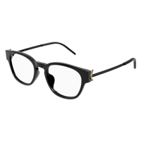 Saint Laurent Frau Asian Fitting SCHWARZ RECYCLED ACETATE...