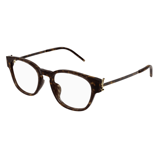 Saint Laurent Frau Asian Fitting HAVANNA RECYCLED ACETATE SL M48O_DF Italien