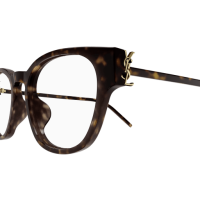 Saint Laurent Frau Asian Fitting HAVANNA RECYCLED ACETATE SL M48O_DF Italien