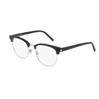 Saint Laurent Mann International SCHWARZ RECYCLED ACETATE...