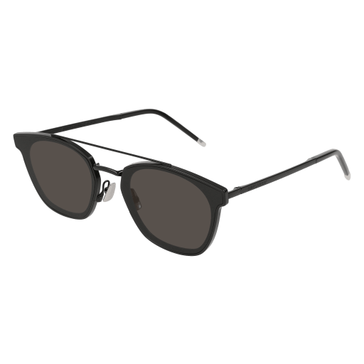 Saint Laurent Unisex International SCHWARZ METALL SL 28 METAL Italien