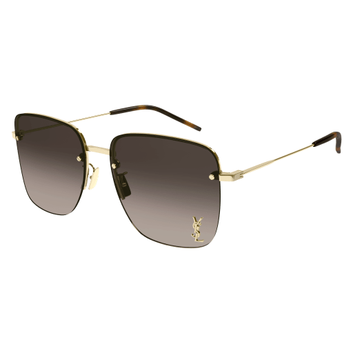 Saint Laurent Frau Asian Smart Fitting GOLD METALL SL 312 M Italien