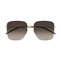 Saint Laurent Frau Asian Smart Fitting GOLD METALL SL 312 M Italien